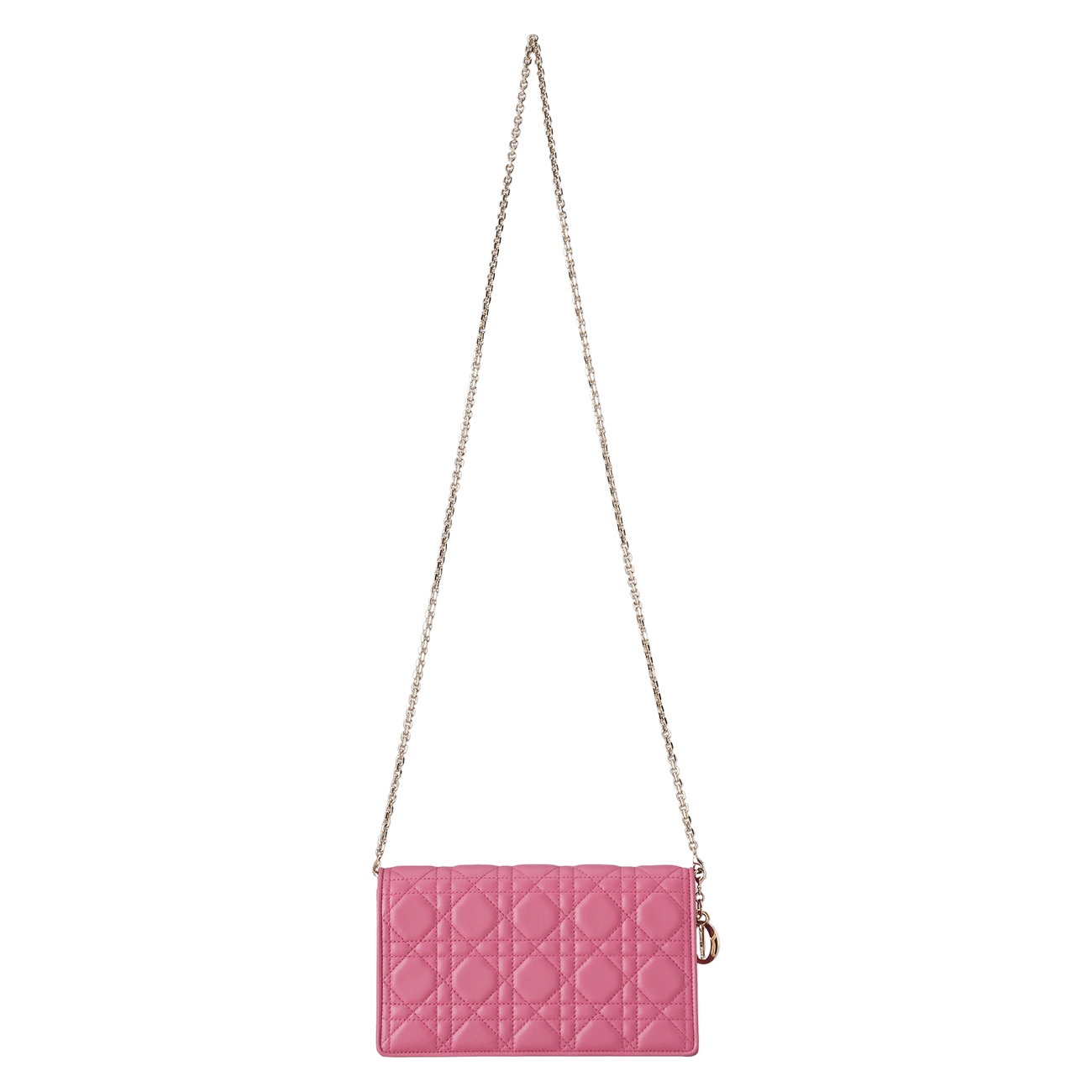 CHRISTIAN DIOR(USED)디올 레이디디올 체인 파우치
